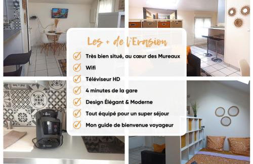 L'Evasion - coeur de ville - WIFI - Gare - Foto 2