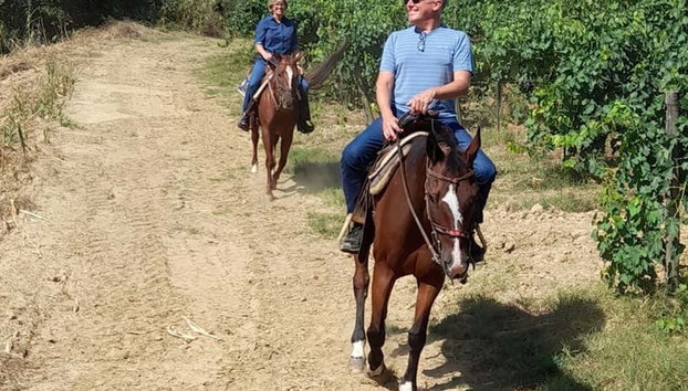 Balade à cheval dans la campagne toscane - Photo 5