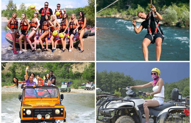 Antalya Super Combo W/Rafting ,Jeep Safari ,Quad Biking & Zipline - Photo 2