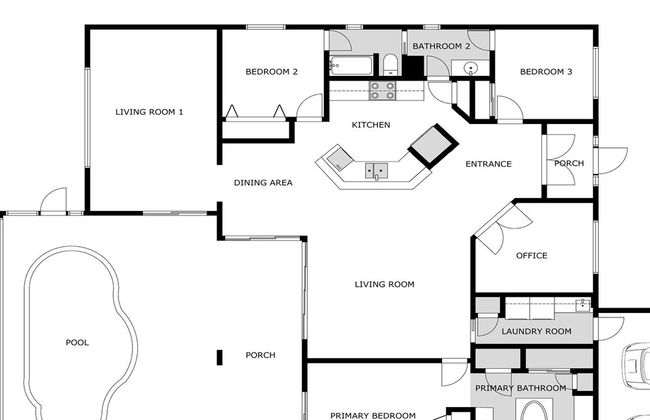 Lupita Great Villa 3 Bed 2 Bath Pool Boat Dock - Foto 37