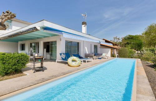 Villa pour 9 sur le Port de Taussat avec piscine - Photo 29