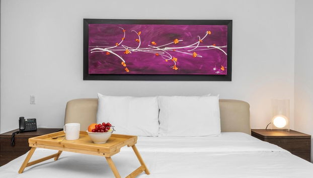 2BR 2BA Condo GYM Pool BBQ - Foto 2, Habitación