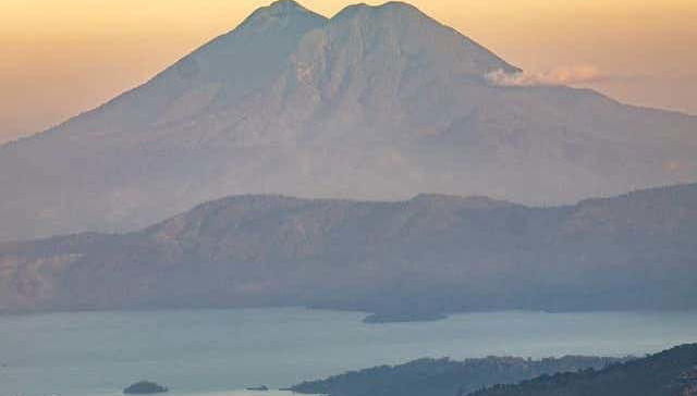 Panorámica del volcán de San Salvador