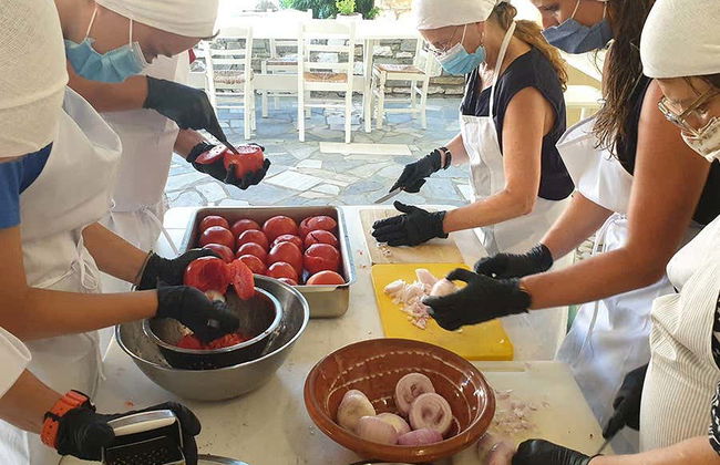 Paros Greek Cooking Class - Photo 7