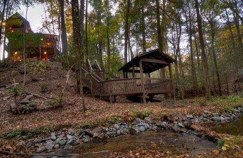 Castle Creek Hot tub nearby creek gas fireplace - Foto 25