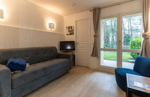 Appt rez de jardin 6 personnes avec piscine tennis et parking gratuit 21 - Foto 2