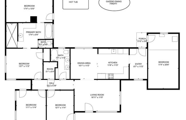 5 2 two Kings hot tub Firepit 16min to Wine Trail Nearby Pickleball Courts Pool - Foto 9
