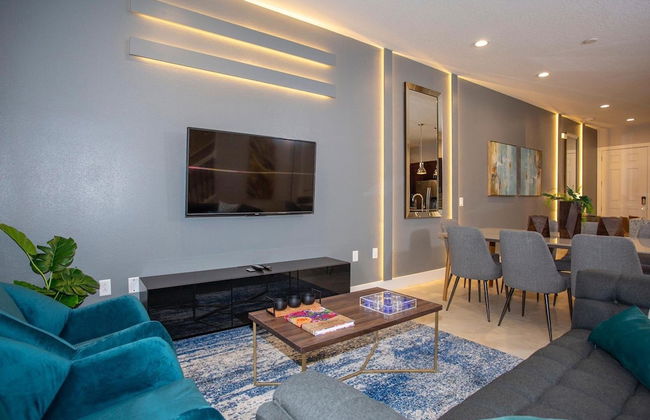 4 BR 4 BA Villa 5min Disneyworld 1804ft BBQ - Foto 26