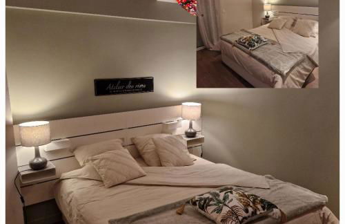 Villa Poppies Holiday Charme et Luxe 14 Pers SPA Privé Jardin Clos 300 m Plage du Débarquement à Pied Mer Familles Groupes EVG Baby-foot Ouistreham - Photo 10