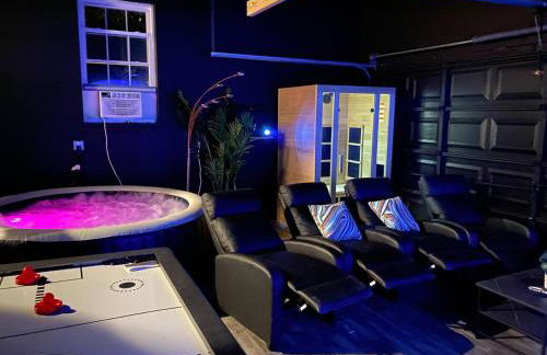 PrivatePool|Hot tub|Sauna|HomeTheater|Backyard - Foto 6