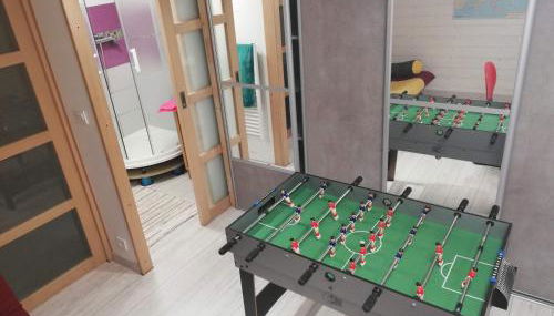 Beautiful apartment duplex in a chalet with garden for 6 in Morillon - Foto 5, Game Room