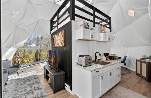 Glamping dome w fire pit & BBQ stargazing - Foto 17