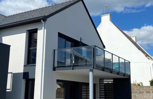 Appartement avec terrasse vue mer, parking privé (lgt B) - Foto 7