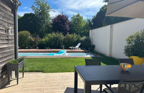 Appartement Les Marguerites spa et spa de nage - Photo 17