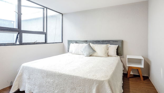 Roma Norte Retreat - 2br, Wifi- Parking- Sleeps 6 - Foto 5, Habitación