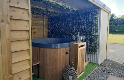 Anglesey new modern shepherds hut with spa hot tub - Foto 1