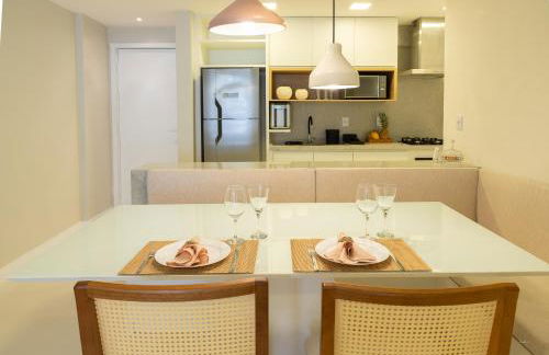 Na Beira da Praia - Conforto e vista privilegiada do 10º andar! - Foto 15