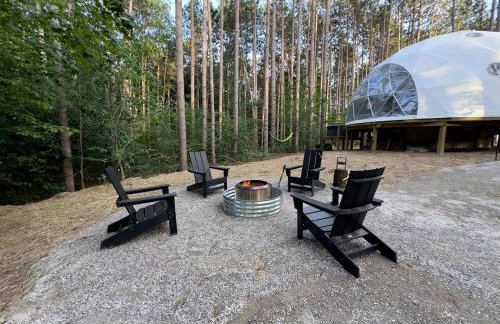 Luxury Private Dome with Spa and Fire Pit in Benzonia, Michigan - Foto 1