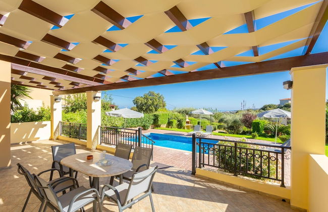 Villa Mary Large Private Pool Walk to Beach Sea Views A C Wifi - 1975 - Foto 12