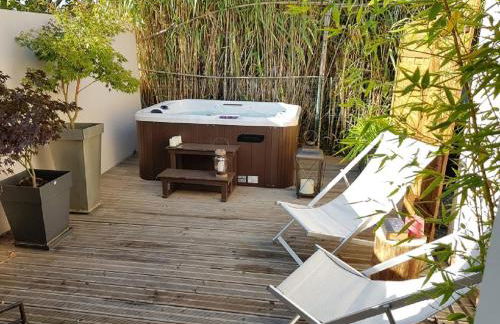 Gîte Les Roseaux Spa extérieur privatif inclus - Foto 5