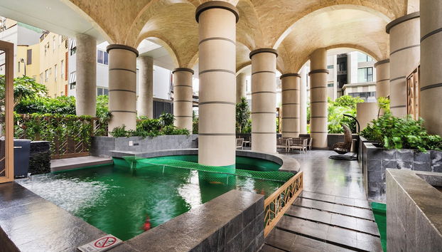 Sitzecke in der Lobby