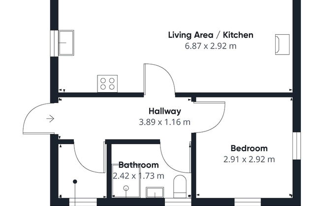 Host Stay Station House Cabin - Foto 20