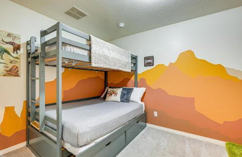 Deck and Mountain Views Cedar City Family Home! - Foto 21