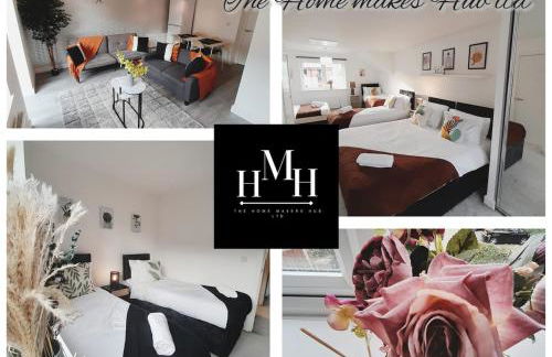 4 BR - 2 Baths - 1 WC - Solihull - NEC - HS2 - Long Stays for Contractors and Relocators - HMHStays - Foto 16