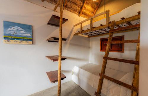 Chalé Kerstin Ar condicionado Pousada 35knots Brasil - Foto 4