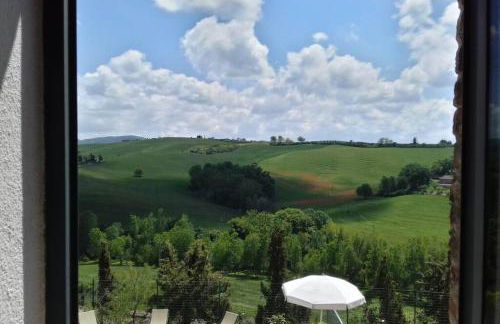 Pasqui Villas La Capanna accogliente casa in paese con vista piscina WiFi - Foto 13