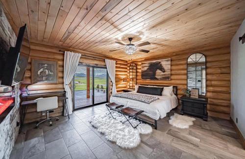 Luxe Teton View Log Cabin Hot Tub Large Groups - Foto 23