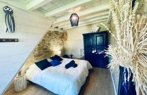 Maison Maillots et Bigorneaux, 15 pers, jacuzzi, 40m de la mer - Foto 7