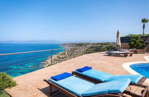 Amazing seaviews Villa Voramar with pool Sa Torre - Foto 19