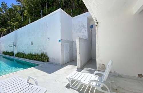 Apto Térreo com 2 quartos (ambos com ar split), sendo 1 suíte, internet privativa 300MBPS, no Residencial Vila Regina, condominio com piscina e área gourmet bem próximo a praia de Taperapuã - Foto 11