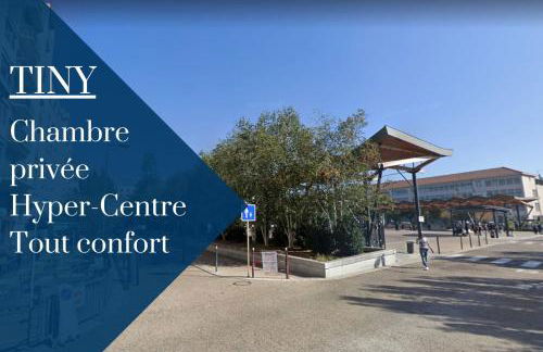 HOMEY TINY - Chambre privée - Située en Hyper-centre - Disney Plus et Wifi inclus - Sans SDB - Proche de Genève et des transports en commun - Foto 19