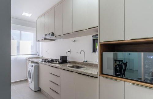 Central Novo 2 Qtos com ar, academia e lava e seca - Foto 5