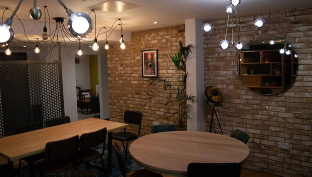 Sala de estar do lobby