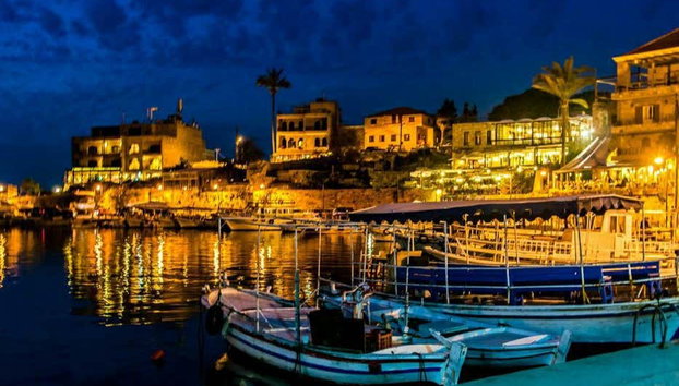 Excursión a Biblos + Bodegas Ixsir y Chateau Musar - Foto 4, Puerto de Biblos al anochecer