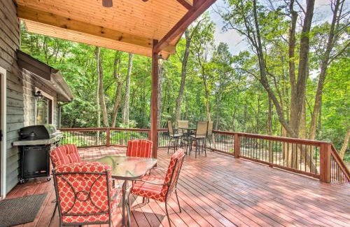 1 Mi to Marina Lake Toxaway Cabin with Fire Pit - Foto 26