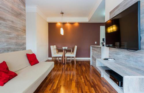 IN4 - Novo Bhaus Morumbi - Shopping Jardim Sul - 50m2 - Linda vista 19o andar - Vaga de Garagem - Acomoda 2 adultos e 1 criança - Foto 24