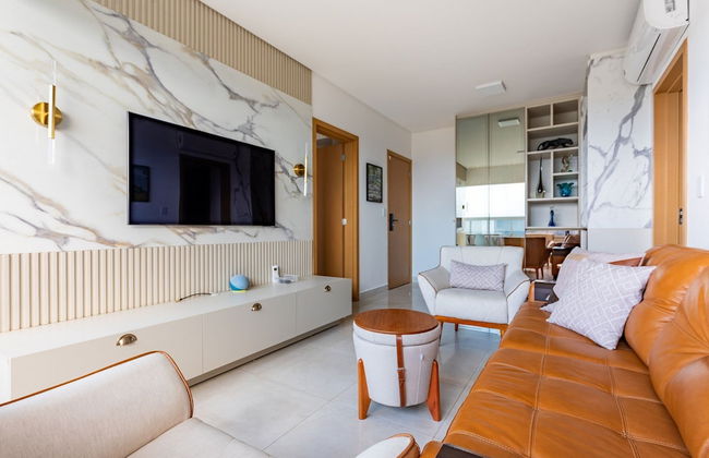 Apto Moderno com Vista Fantástica do Flamboyant - Foto 27