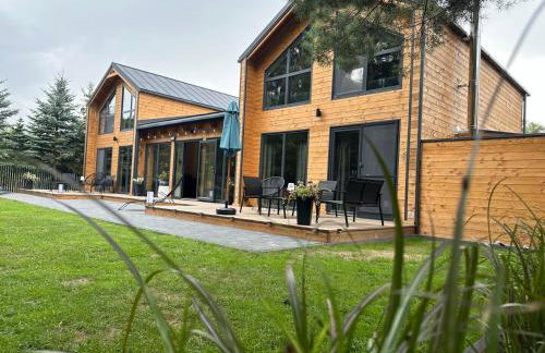 DOMKI Leśna Cisza jezioro Powidzkie dla 18 osób - 5D Apartments - Foto 3