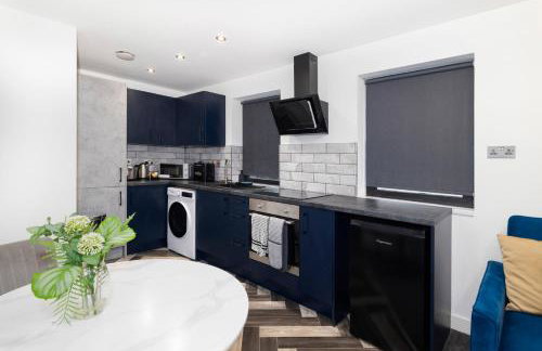 Affordable Serviced Apartment Perfect for Contractors in PE1 Short & Long Term Stays - Free WIFI - Free Parking - With Sofa Bed - Full Kitchen - Foto 25