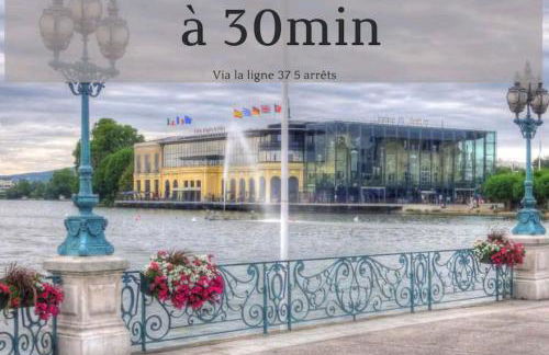 Cosy T2 proche Stade de France & Paris - 4 Pers - Foto 23