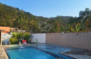 Casa em Bertioga com piscina aquecida Sitio família ROCHA - Foto 18