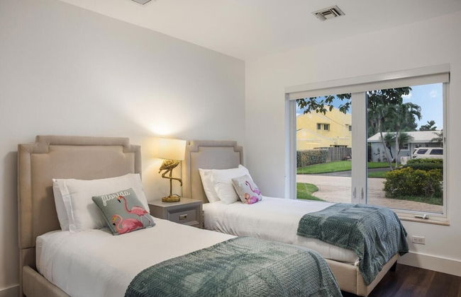 Fort Lauderdale 4Bd Villa Waterfront Dock Pool - Foto 49