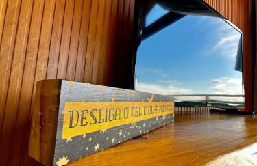 Cabana Nórdica com Maravilhosa Vista da Serra - Foto 43