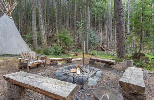 Elk Crossing Cozy Cabin at Crystal Mountain home - Foto 5