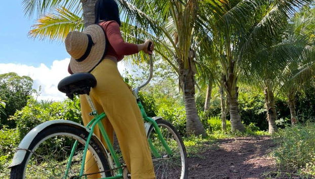 Itinéraire vélo sur l'île de Santa Cruz