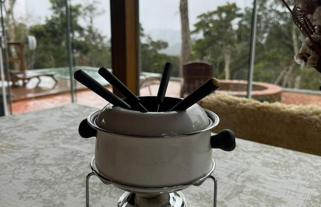 Recanto dos Pássaros na Serra em Rancho Queimado com Piscina Aquecida - Foto 9